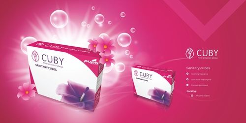 Cuby Soothing Fragrance Sanitary Cubes