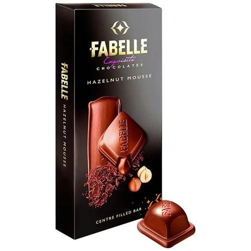Fabelle Hazelnut Mousse Bar 128 Gm