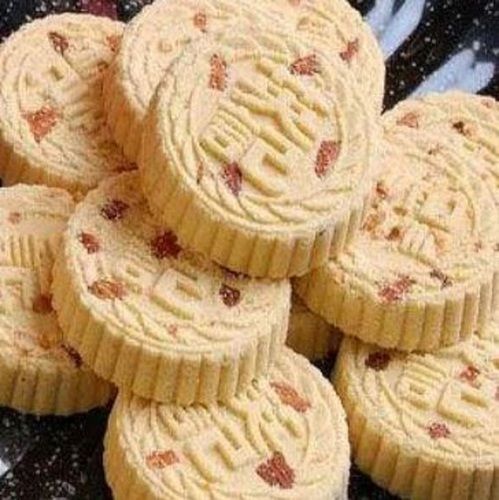 Low-Fat Healthy Eggless Premium Almond Biscuit