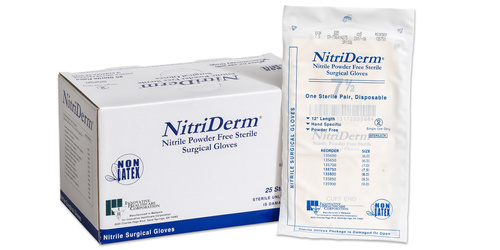 Nitrile Powder-Free Sterile Surgical Gloves