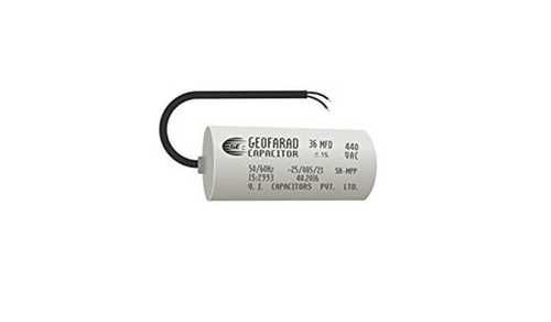 White Ceiling Fan Capacitor