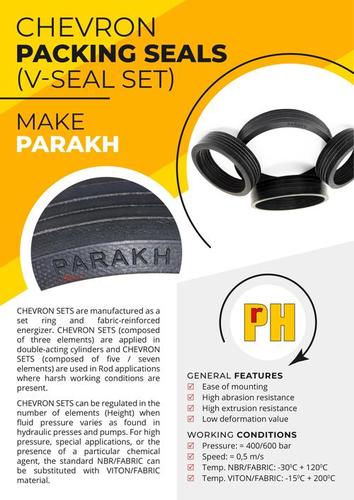 Chevron Packing Seals (V-Seal Set) Application: Hydrualic