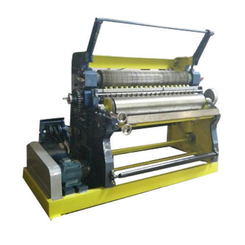 Yellow Corrugation Carton Box Making Machine