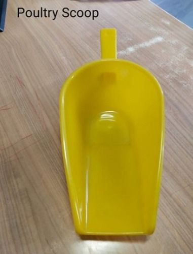 Yellow Poultry Farm Plastic Scoop