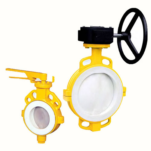 Ptfe Lined Butterfly Valve