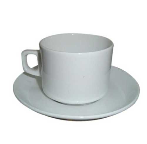 White Cup And Saucer Set Design: Modern