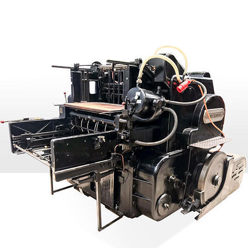 Black Heidelberg Cylinder Die Cutting Machine