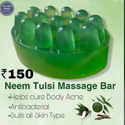 Green Neem Tulsi Massage Soap