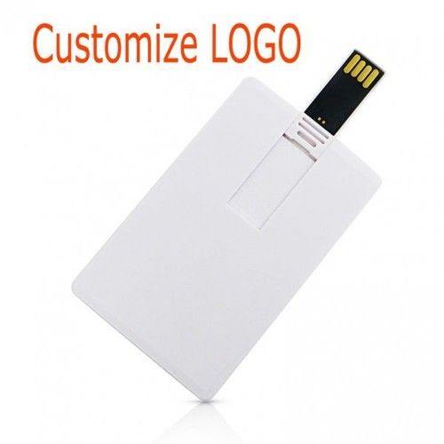 Waterproof Slim Credit Card Usb 2.0 Flash Drive 64Gb Pendrive 4Gb 8Gb 16Gb 32Gb Bank Card Size: 85*54Mm