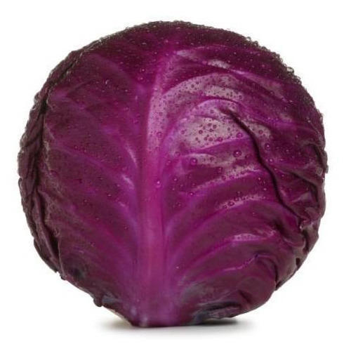 Round Healthy And Natural Organic Red Fresh Cabbage