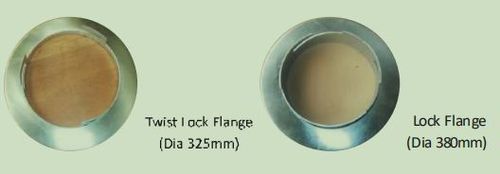 Various Colors Are Available Lock Type Flange End Caps