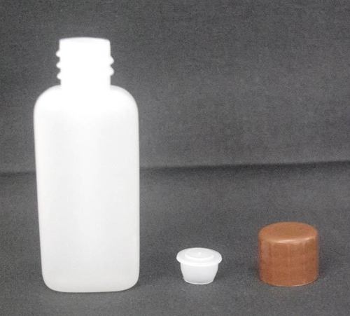 Plain White Powder Bottle