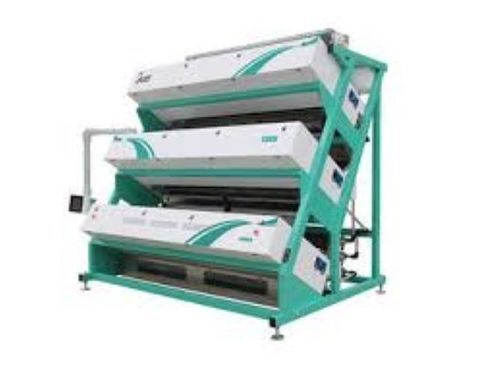 Dehydrated Onion Color Sorter Machine - Mild Steel, 50 to 1100 KG/H.R Capacity, AC220/50HZ Power, 300 to 1350 KG Sensor Pixels - High Sensitivity, Advanced Defect Detection, High-Speed 60,000 Scans/Second