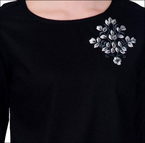 Ladies Attractive Embroidered Top