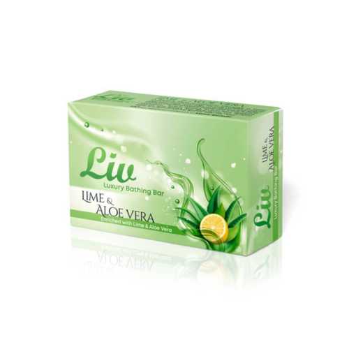 Organic Non Transparent Lime Aloe Vera Soap