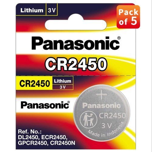 Panasonic CR123A Battery 3V Lithium Battery (50PC Pack)