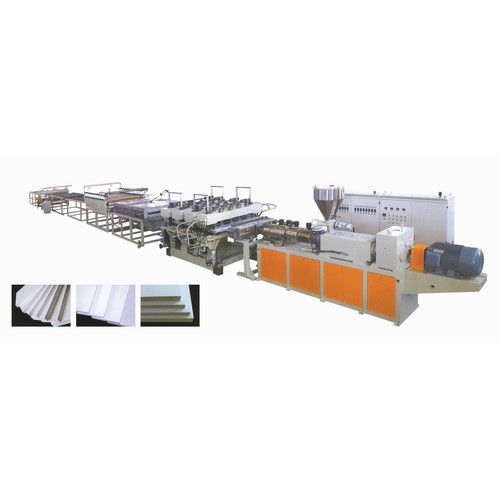 Automatic Sy-Hs Pvc Twin Extruder Free Foam Sheet Production Line