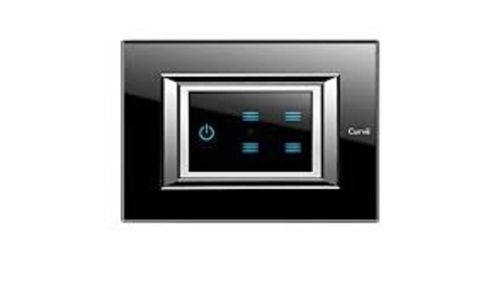 Black Automatic Digital Light Switch