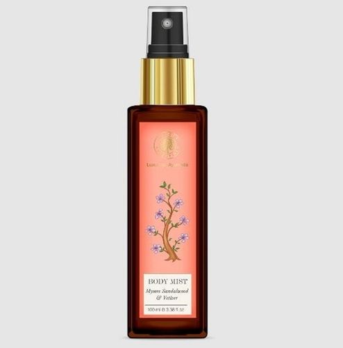 Perfumed Sandalwood And Vetiver Body Spray Mist Gender: Male