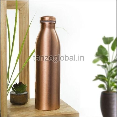 Plain Copper Water Bottle