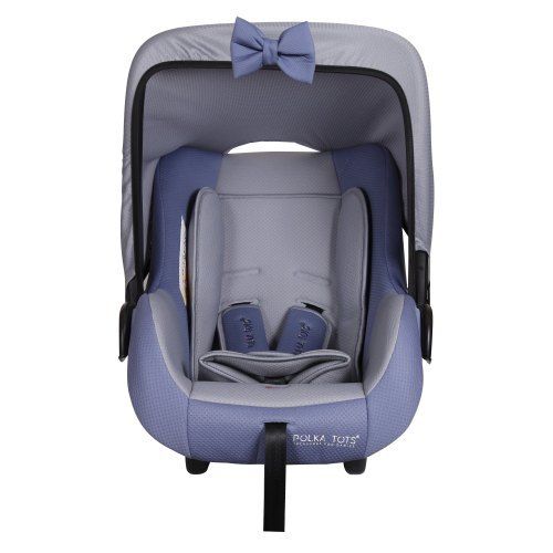 Polka Tots Infant Carry Cot Cum Car Seat