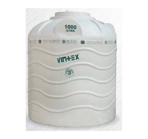 White Vintex Triple Layered Water Tanks