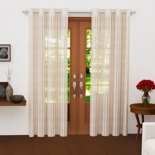 7Ft Door Sheer Curtain