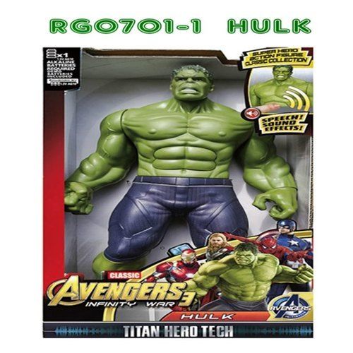 Avengers Infinity War Incredible Hulk Action Figure Toy Age Group: 5-7 Yrs