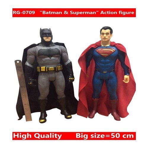 Batman And Superman Action Figure Toy Age Group: 5-7 Yrs