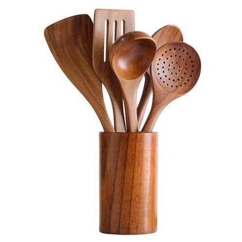 Handcrafted Wooden Cutlery Set