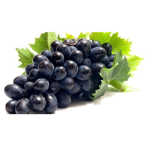 Healthy and Natural Organic Fresh Black Grapes