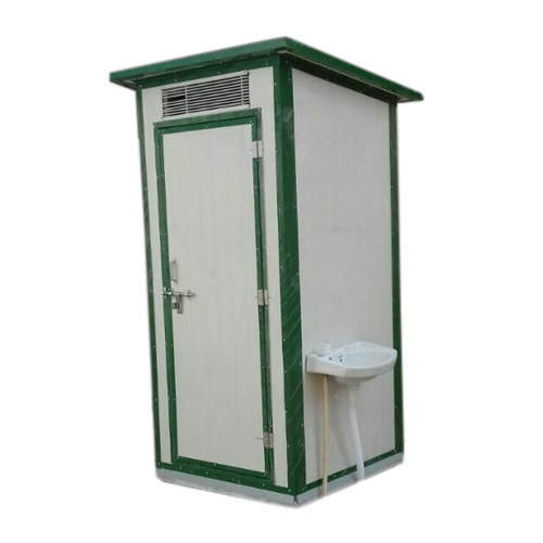 Single Seated Sandwitch Puf Toilet Cabin