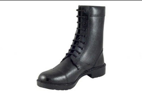 Tpr Black Men Leather Boot