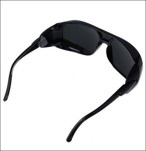 Black Plastic Welding Goggles Gender: Unisex