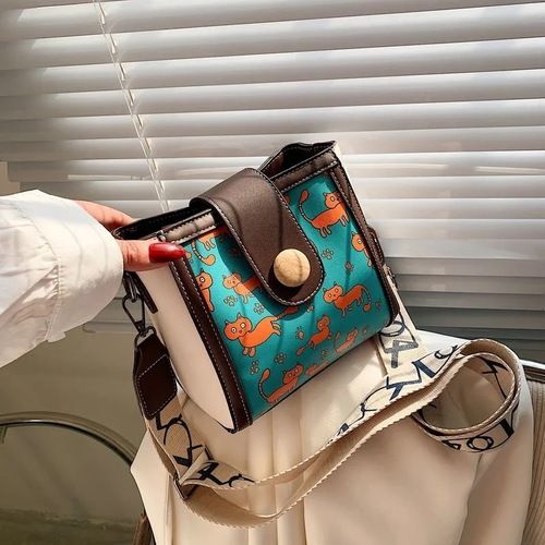 Colorful Ladies Fashion Leather Bags