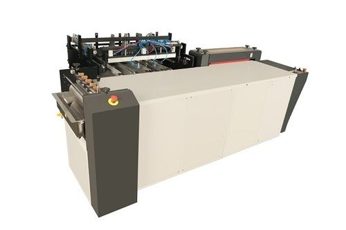 White And Grey Semi Automatic Case Making Machine