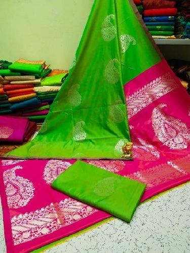 Multi-Color Semi Soft Silk Saree