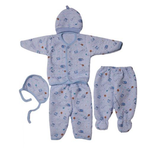 Washable Designer 5 Piece Cotton New Born Infant Suit