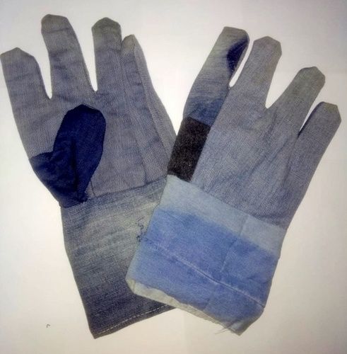 Various Colors Are Available Plain Jeans Hand Gloves