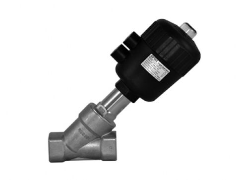 Stainless Steel High Pressure 2-2 Way Angle Seat Valve Application: Industrial