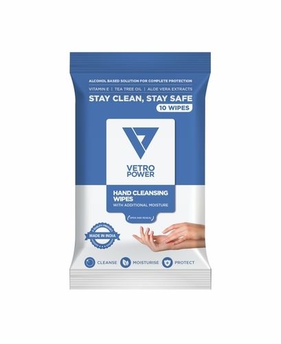 Vetro Power Cleansing Wipes Gender: Unisex