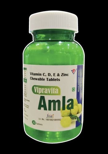 Vitamin - C, D, E And Zinc _ Vipravita Amla (Chewable Tablets)