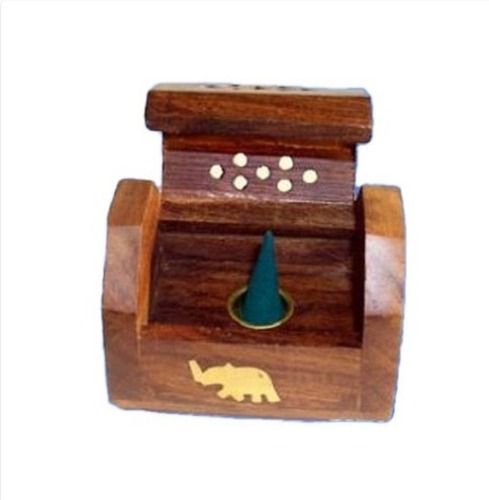 Wooden Incense Cone Holder