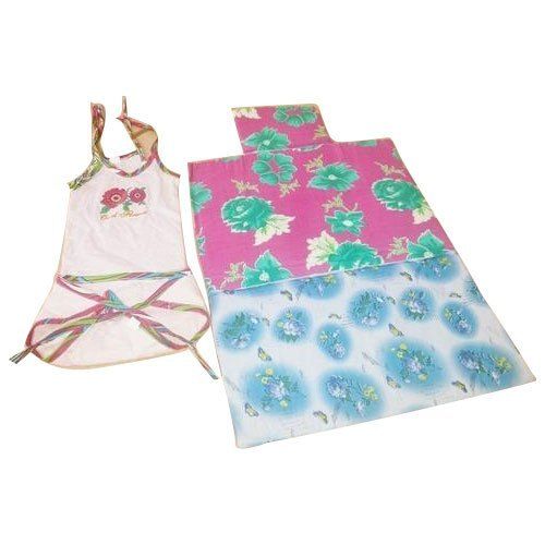 Multi Color Baby Bedding With Apron