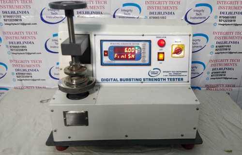 Bursting Strength Tester (Digital) Application: Industrial