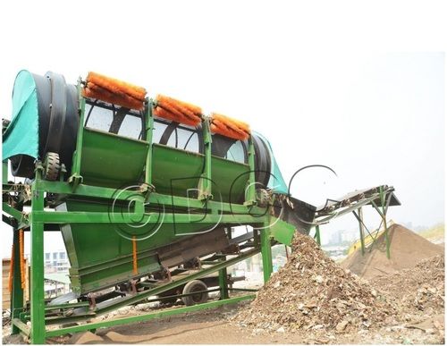 Manual Heavy Duty Trommel Screen