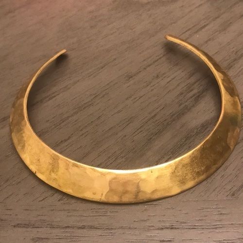 Rhodium Metal Hinge Collar Necklace | ALEXIS BITTAR
