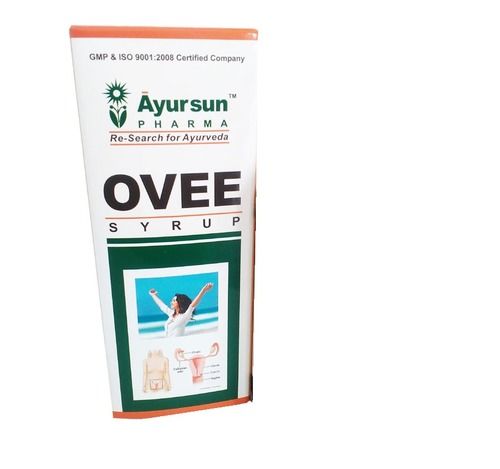 Ayurvedic Ovee Syrup For Ovulatory Menstrual Cycle Cool & Dry Place.