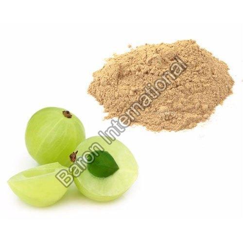 Brown Dry Amla Powder