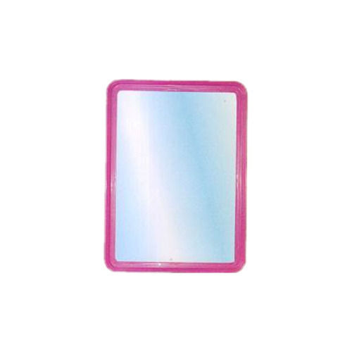 Pink Plastic Mirror Frame